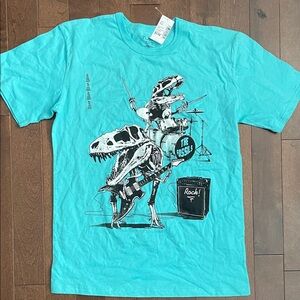 The Children's Place Turquoise Dinosaur Band Tee ⭐️2 for 12⭐️